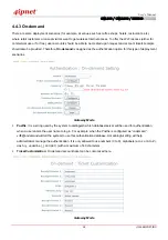 Preview for 73 page of 4IPNET OWL800 User Manual