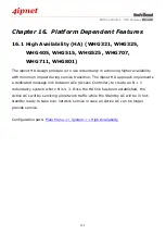 Preview for 198 page of 4IPNET WHG315 User Manual