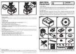 Preview for 1 page of 4M UNICORN FOUNTAIN Manual