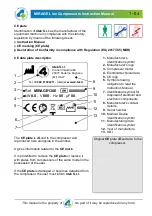 Preview for 9 page of 4tek MIRAGE Operating And Maintenance Manual