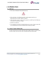 Preview for 5 page of 4titude 4s2 Service Manual