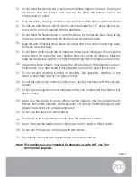 Preview for 3 page of 707 VCC181 User Manual/Instructions