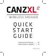 808 Canz XL 2 Quick Start Manual preview