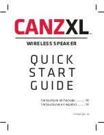 808 CANZ XLSP360 Quick Start Manual preview