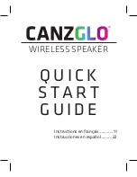 808 CanzGlo SP435 Quick Start Manual preview