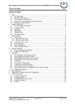 Preview for 2 page of A.B.S. Flexilo FLAT BOTTOM Assembly-, Operating-, And Filling Instructions