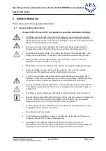 Preview for 6 page of A.B.S. Flexilo FLAT BOTTOM Assembly-, Operating-, And Filling Instructions