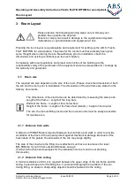 Preview for 9 page of A.B.S. Flexilo FLAT BOTTOM Assembly-, Operating-, And Filling Instructions