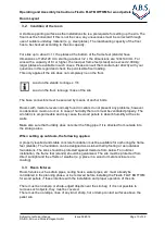 Preview for 10 page of A.B.S. Flexilo FLAT BOTTOM Assembly-, Operating-, And Filling Instructions