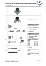 Preview for 13 page of A.B.S. Flexilo FLAT BOTTOM Assembly-, Operating-, And Filling Instructions