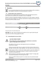 Preview for 17 page of A.B.S. Flexilo FLAT BOTTOM Assembly-, Operating-, And Filling Instructions