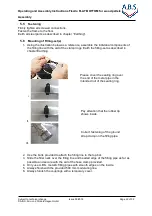 Preview for 22 page of A.B.S. Flexilo FLAT BOTTOM Assembly-, Operating-, And Filling Instructions