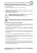 Preview for 31 page of A.B.S. Flexilo FLAT BOTTOM Assembly-, Operating-, And Filling Instructions