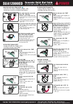 Preview for 3 page of A-iPower SUA12000ED Quick Start Manual