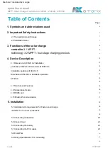 Preview for 4 page of a-TroniX A100/20 Installation And Operating Instructions Manual