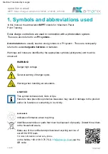 Preview for 6 page of a-TroniX A100/20 Installation And Operating Instructions Manual