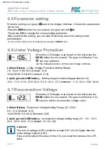 Preview for 26 page of a-TroniX A100/20 Installation And Operating Instructions Manual