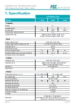 Preview for 31 page of a-TroniX UPS Edition One 1kVA Installation And Operating Instructions Manual