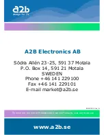 Preview for 8 page of A2B Electronics ECO-12 Installation Manual