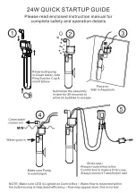 Preview for 3 page of A4 AAUV24W Quick Start Manual