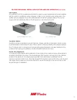 Preview for 13 page of AAF AstroFan EC FFU Installation, Operation And Maintenance Manual