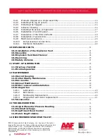 Preview for 4 page of AAF FabriPulse M Installation, Operation And Maintenance Manual