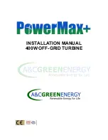 A&C GreenEnergy PowerMax+ 400 Installation Manual preview