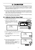 Preview for 31 page of A&D FC-50Ki Instruction Manual