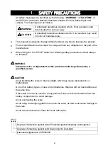 Preview for 4 page of A&D SJ-15KWP Instruction Manual