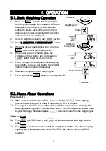 Preview for 9 page of A&D SJ-15KWP Instruction Manual