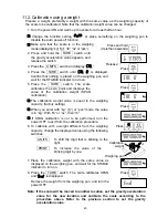 Preview for 22 page of A&D SW-150KL Instruction Manual