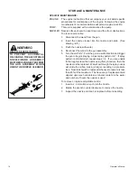 Preview for 16 page of A&I Products PW-2300B Operator'S Manual