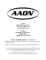 Preview for 64 page of AAON LN Series Installation Operation & Maintenance