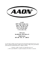 Preview for 76 page of AAON M3 Series Installation Operation & Maintenance