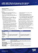 Preview for 2 page of AARC Systems AARC-EVAC ARX43E36D Installation & Operation Manual