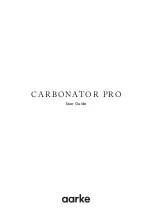 aarke CARBONATOR PRO User Manual preview