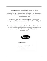 Preview for 2 page of Aarrow Beacon Operating & Installation Manual