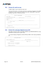 Preview for 180 page of Aastra NeXspan C Installation Manual