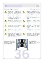 Preview for 36 page of AAT c-max U2 C1415 User Manual