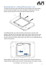 Preview for 4 page of AAVA MOBILE Inari 8 Quick Start Manual