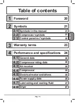 Preview for 17 page of ABAC FORMULA Series Use And Maintenance Handbook