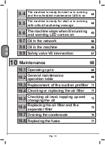 Preview for 20 page of ABAC FORMULA Series Use And Maintenance Handbook