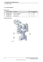 Preview for 22 page of ABB Robotics CRB 1100 Product Manual, Spare Parts