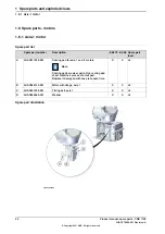 Preview for 26 page of ABB Robotics CRB 1100 Product Manual, Spare Parts