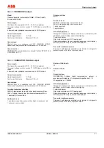 Preview for 71 page of ABB 265DS Operating	 Instruction