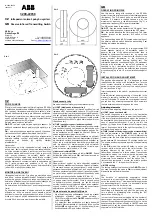 Preview for 1 page of ABB 3299-22958 Quick Start Manual