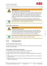 Preview for 21 page of ABB A165-L32 Operation Manual