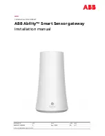 ABB Ability Smart Sensor Installation Manual preview