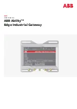 Preview for 1 page of ABB Ability User Manual