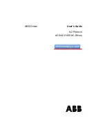 ABB ACH 400 User Manual preview